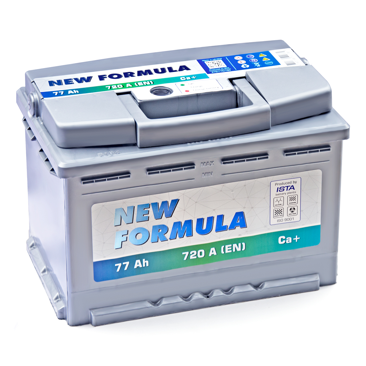 Акумулятор New Formula 77Ah Ев (-/+) (720EN)